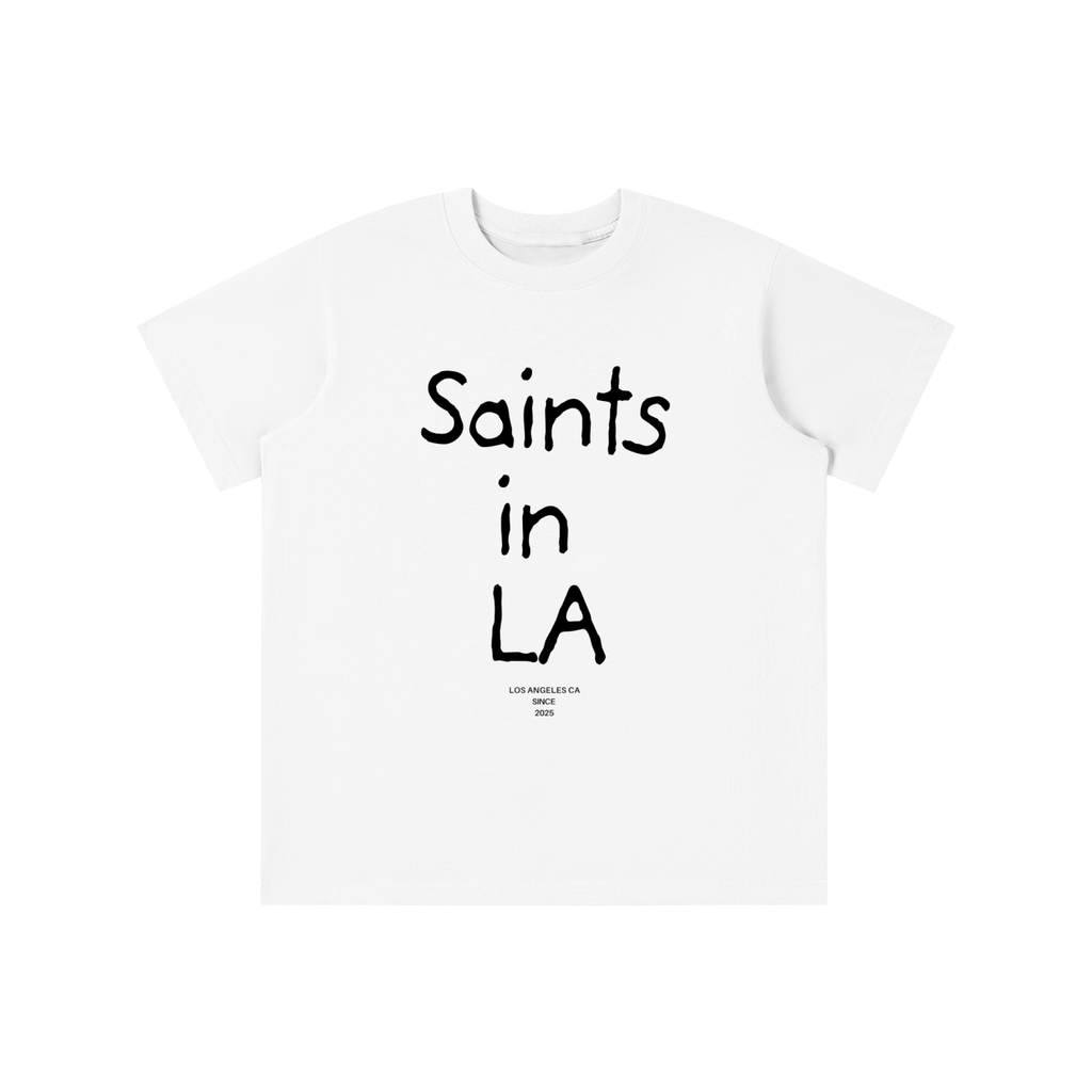 The “Little Saints Tee” – Kids Edition