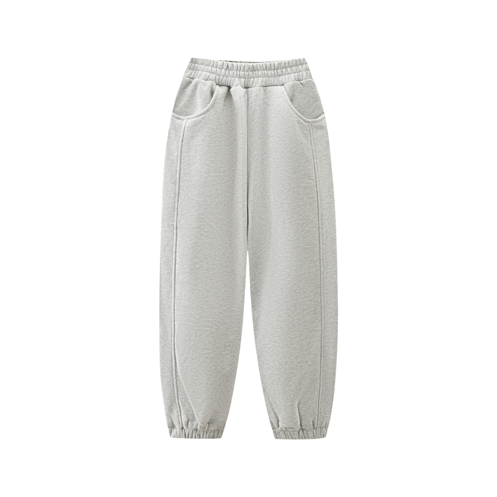 SAINTS IN LA Kids Essential Sweatpants – Heather Grey