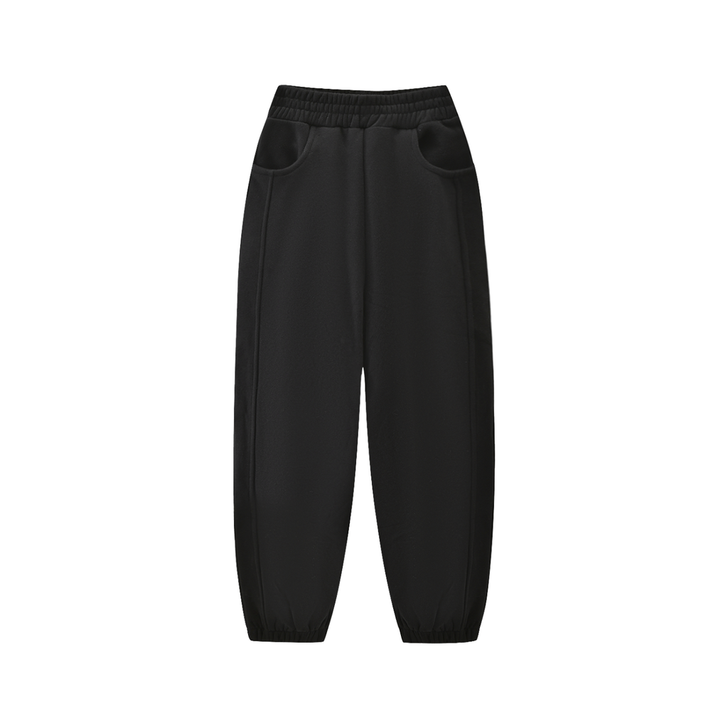 SAINTS IN LA Kids Essential Sweatpants – Black