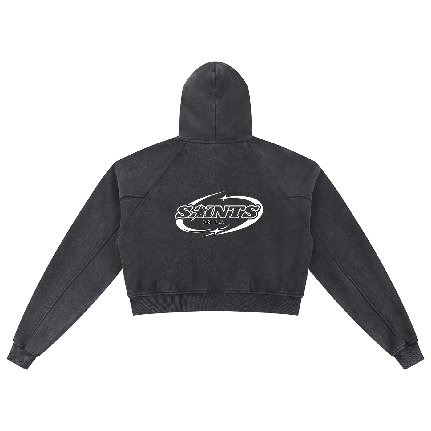 SAINTS IN LA Sporty Leisure Baggy Hoodie