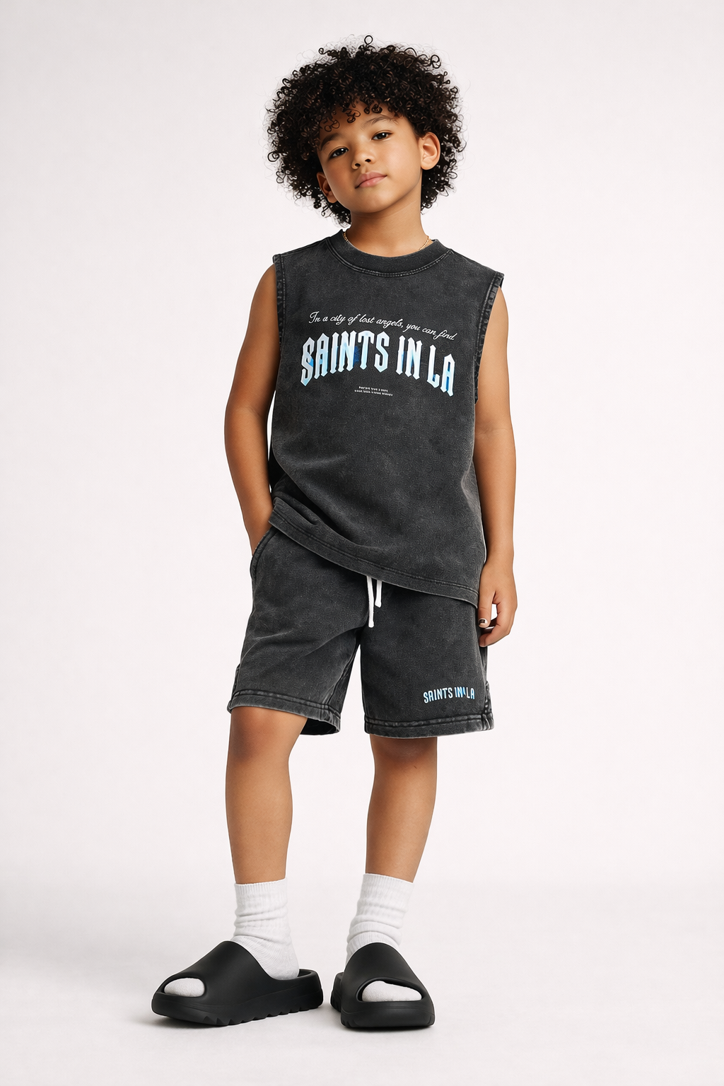 The City of Saints Sleeveless Tee – Kids Edition