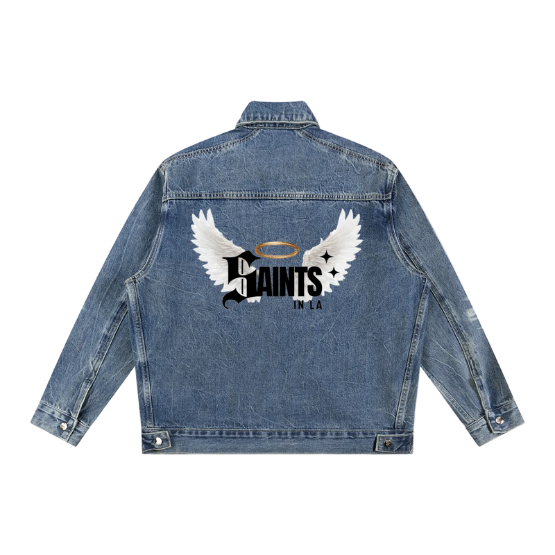Saints in LA Halo Denim Jacket
