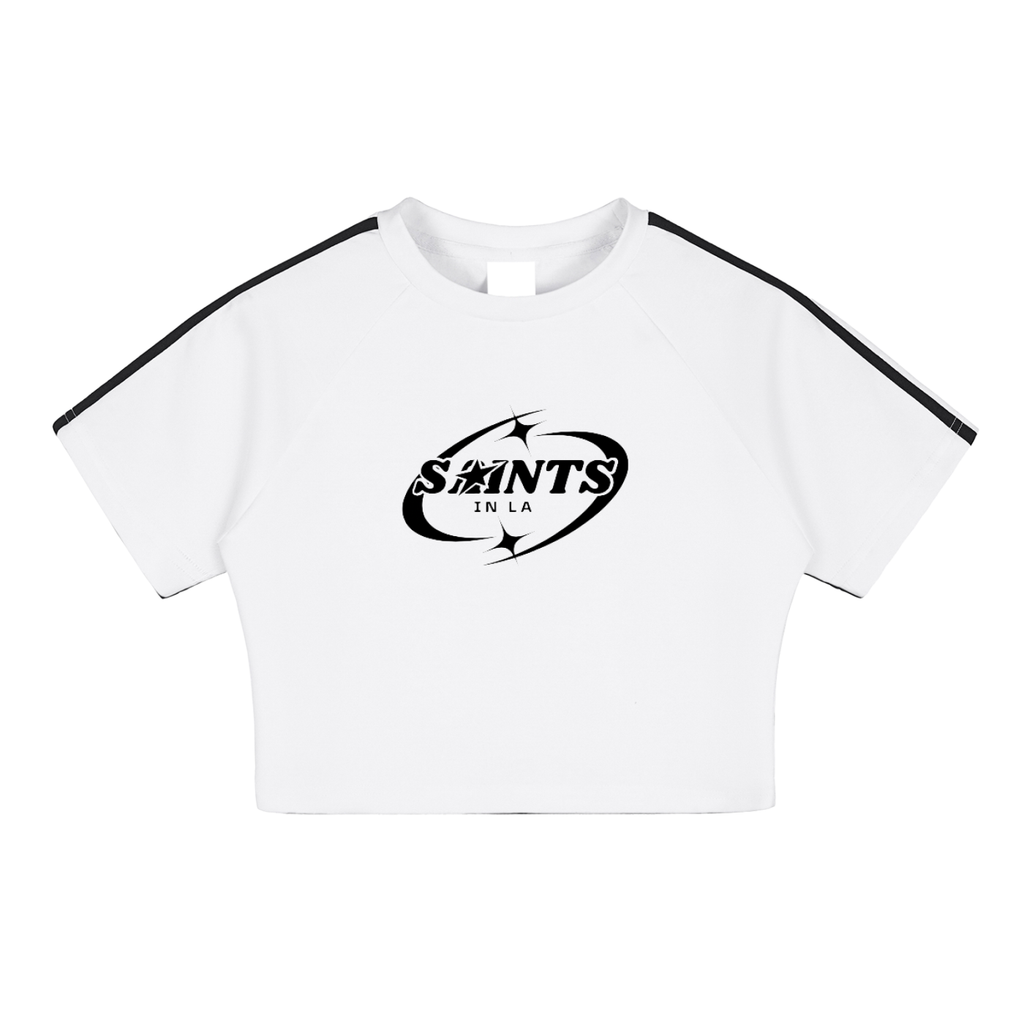 SAINTS IN LA Sporty Leisure Crop Tee
