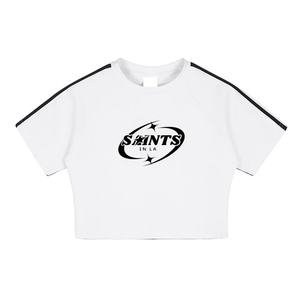 SAINTS IN LA Sporty Leisure Crop Tee
