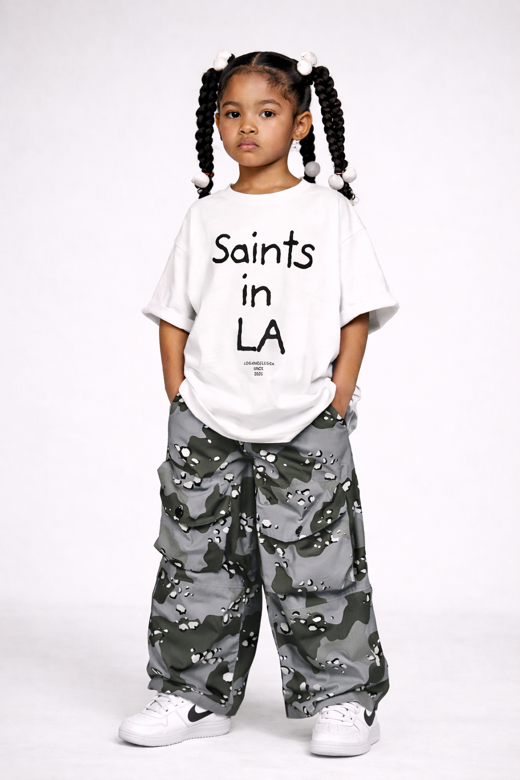 The “Little Saints Tee” – Kids Edition