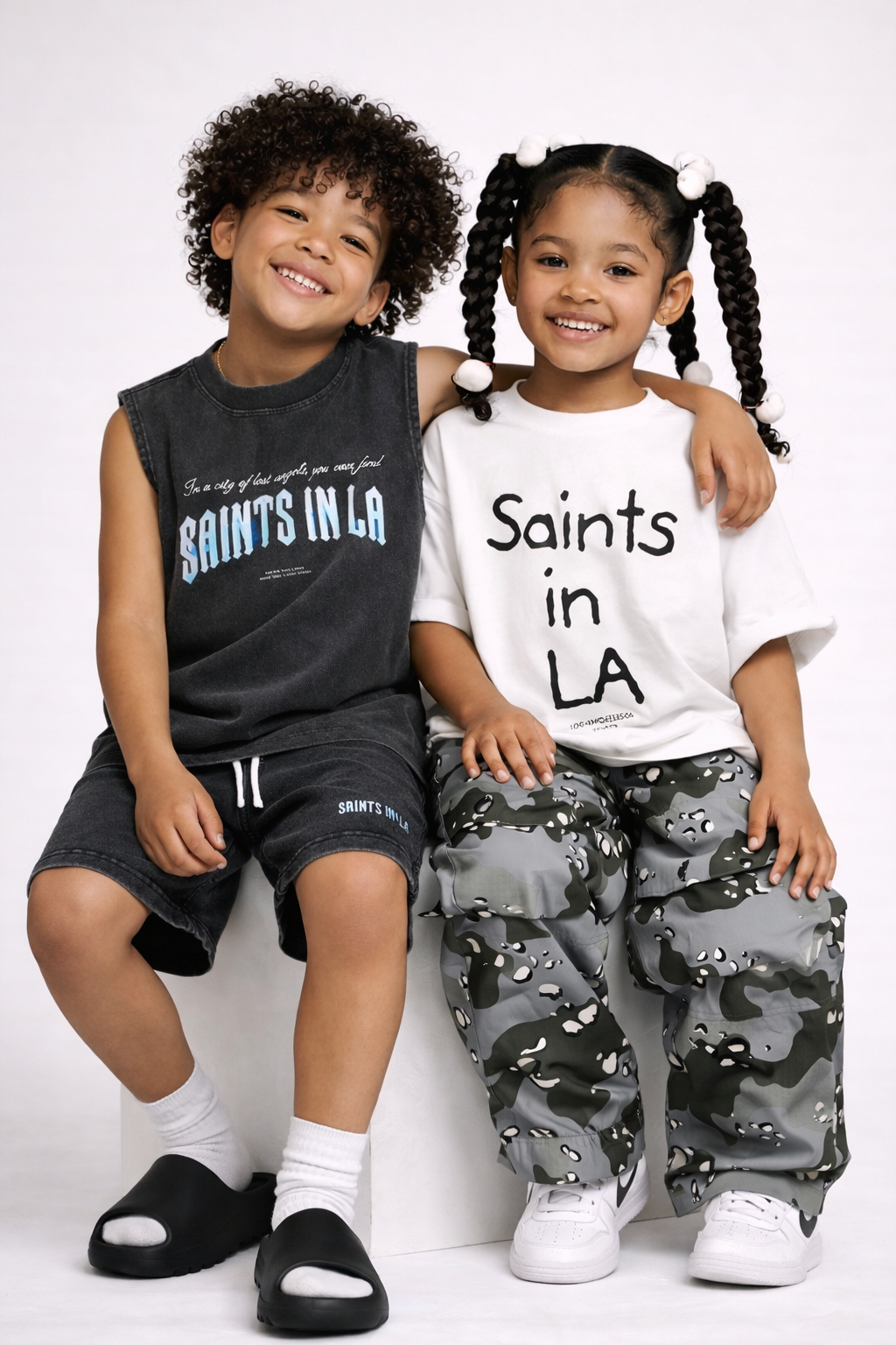 The “Little Saints Tee” – Kids Edition