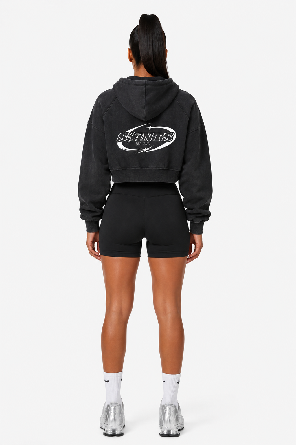 SAINTS IN LA Sporty Leisure Biker Shorts