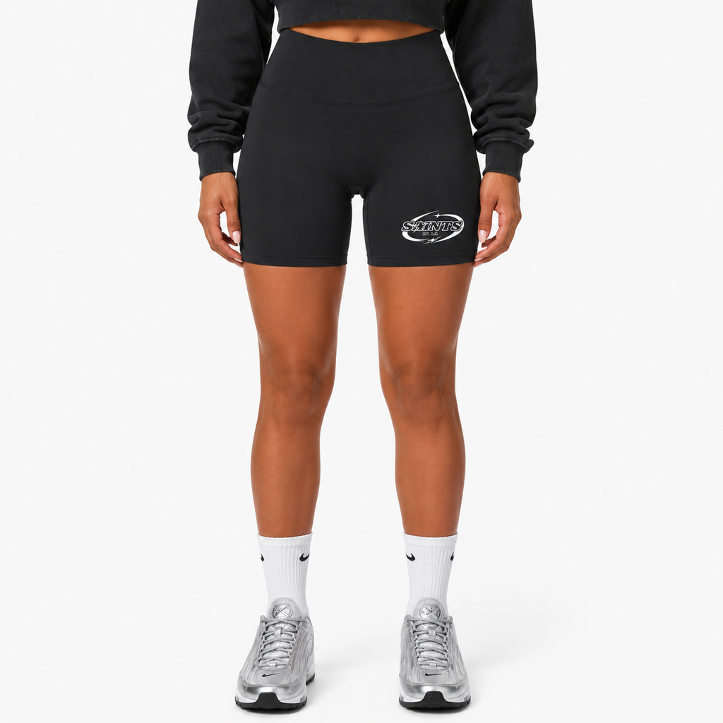 SAINTS IN LA Sporty Leisure Biker Shorts