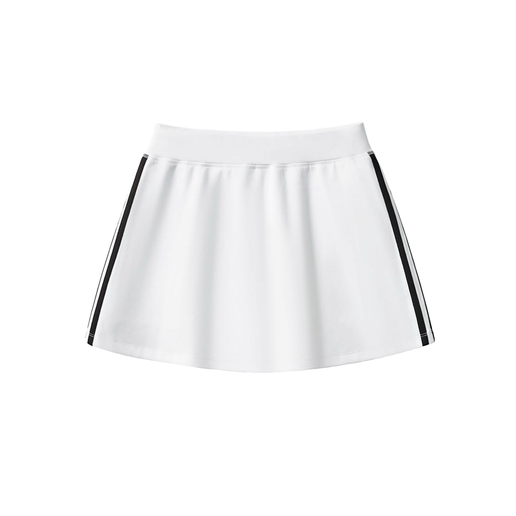 SAINTS IN LA Sporty Leisure Skirt|White