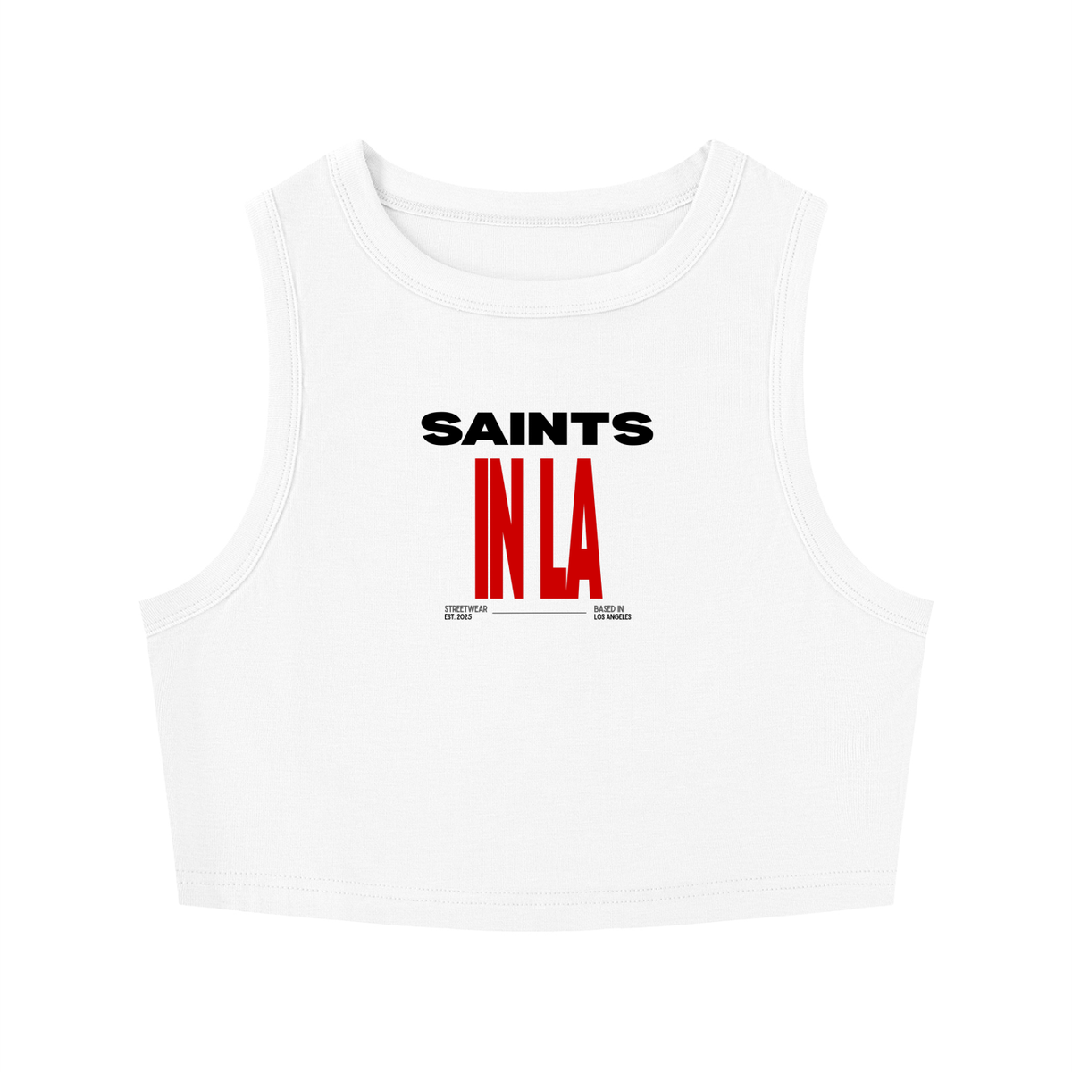 SAINTS IN LA “City of Angels” Cropped Tank