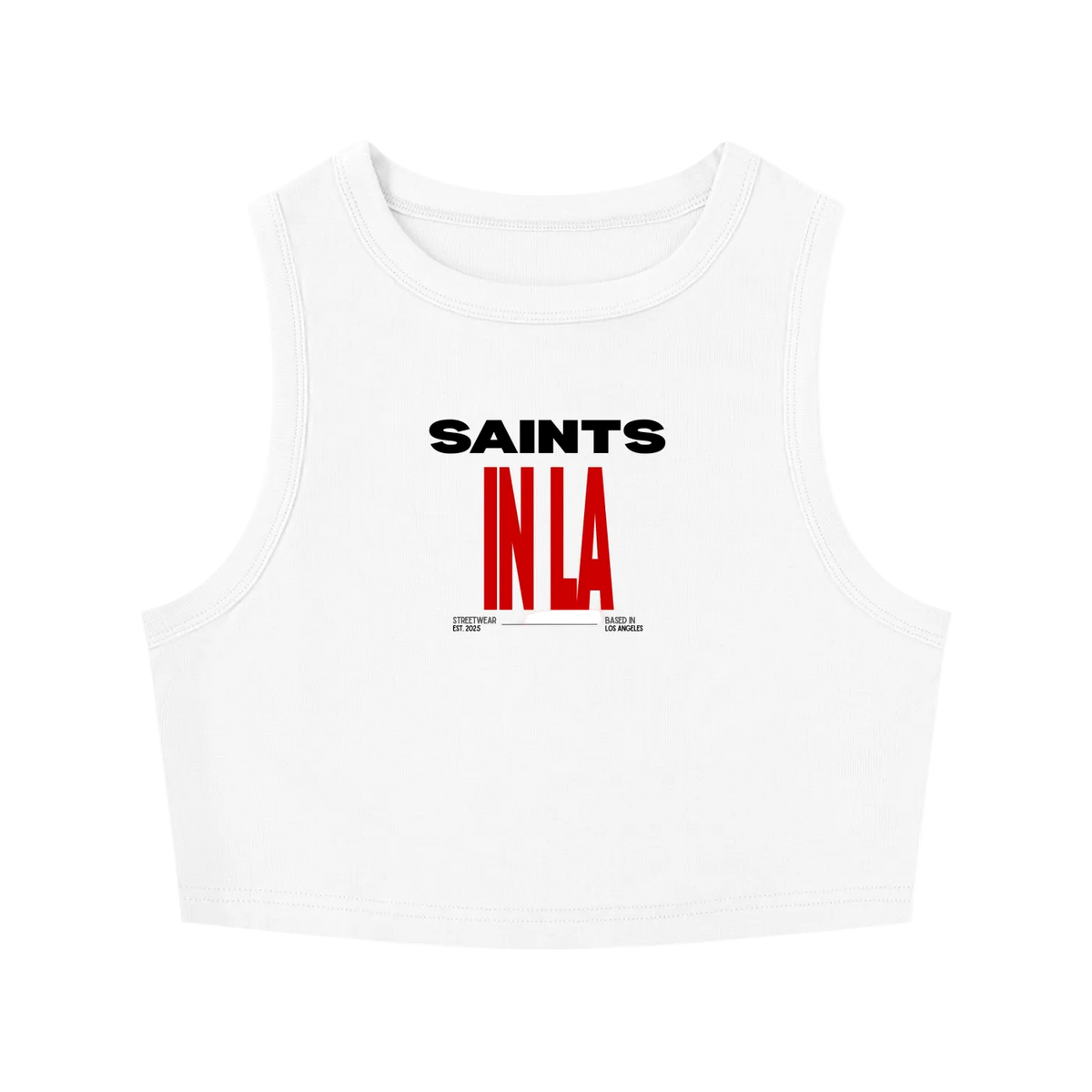 SAINTS IN LA “City of Angels” Cropped Tank