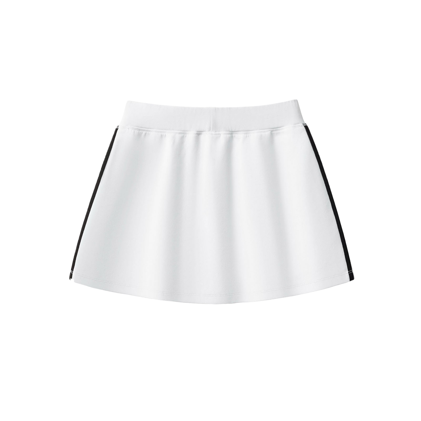 SAINTS IN LA Sporty Leisure Skirt|White