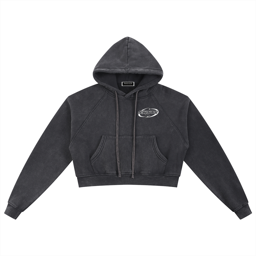 SAINTS IN LA Sporty Leisure Baggy Hoodie