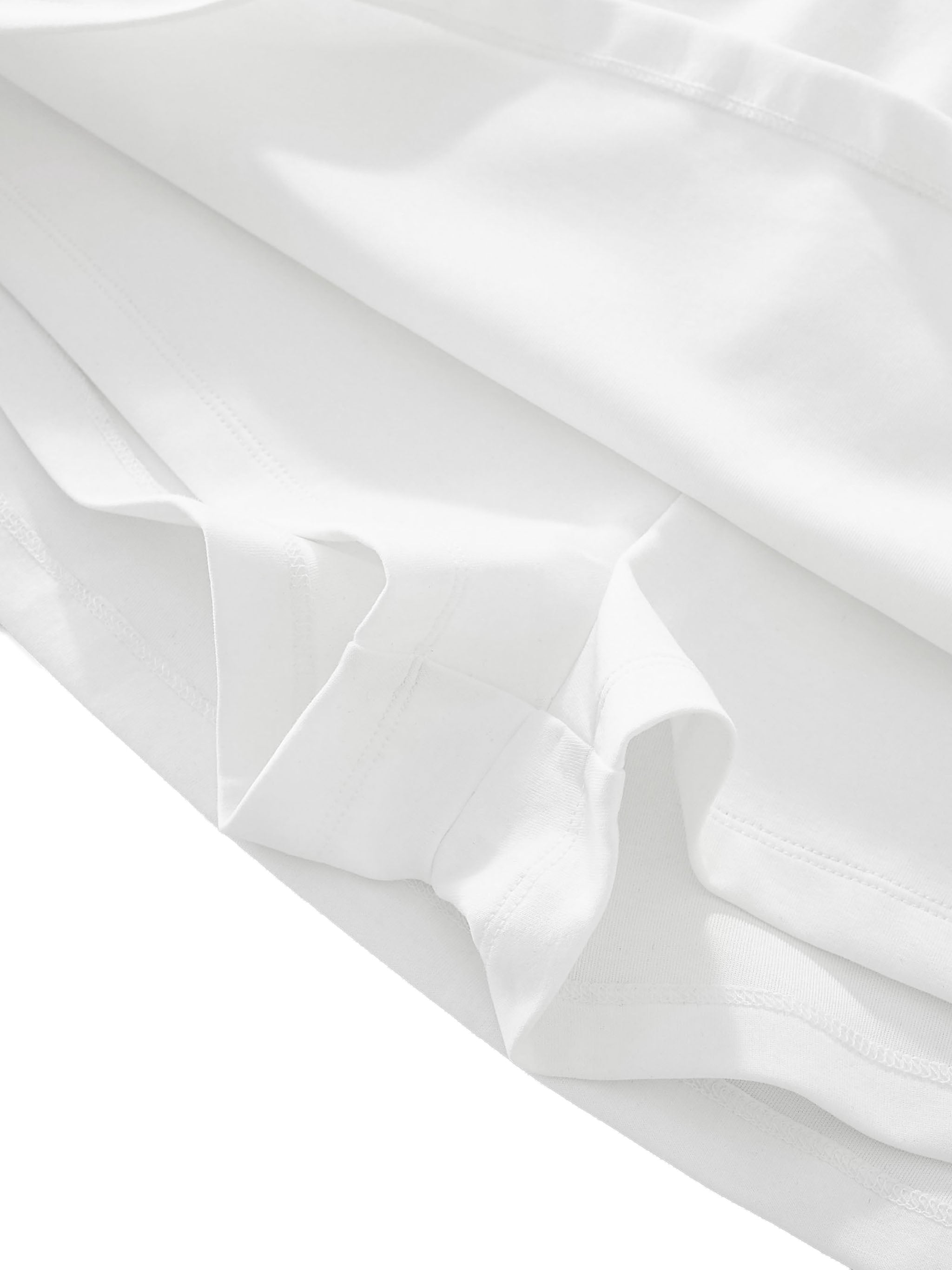SAINTS IN LA Sporty Leisure Skirt|White